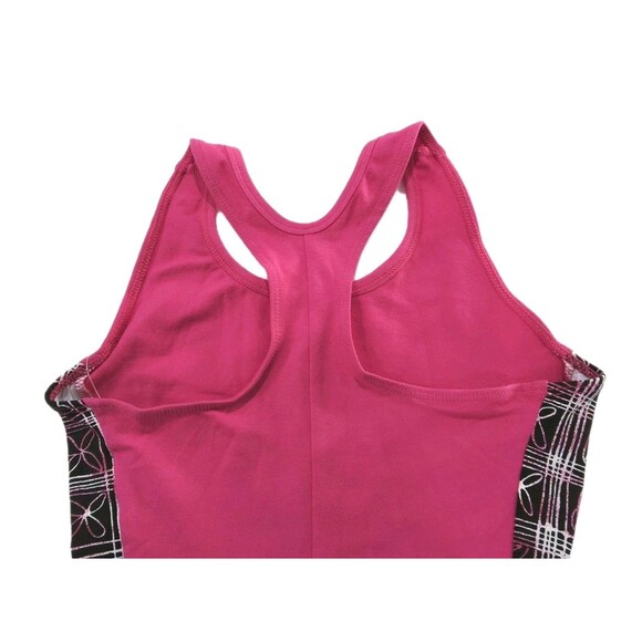 VTG Gilda Marx 80s Pink Racerback Cotton Unitard Biketard Dance Size XS (Y/J) - Picture 3 of 15
